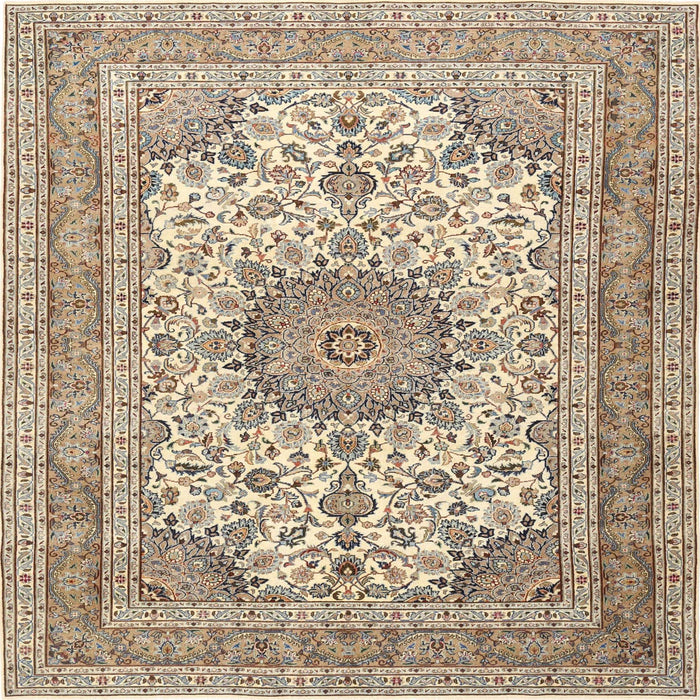 Round Machine Washable Traditional Brown Rug, wshtr1049