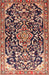 Traditional Red Medallion Rug, tr1055