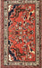 Machine Washable Traditional Tomato Red Rug, wshtr1060