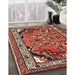 Machine Washable Traditional Tomato Red Rug in a Family Room, wshtr1060