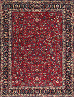 Machine Washable Traditional Dark Almond Brown Rug, wshtr1062