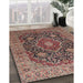 Machine Washable Traditional Camel Brown Rug in a Family Room, wshtr1063