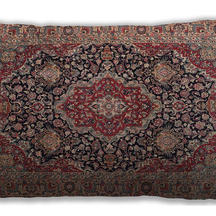 Traditional Classic Rectangular Camel Brown Lumbar Throw Pillow, 13 inch by 19 inch, lbtr1063