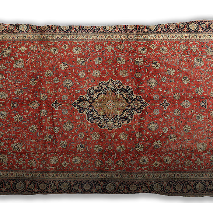 Traditional Classic Rectangular Tomato Red Lumbar Throw Pillow, 13 inch by 19 inch, lbtr1067