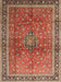 Traditional Red Persian Rug, tr1067