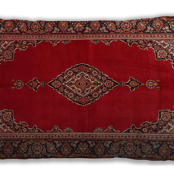 Traditional Classic Rectangular Sienna Brown Lumbar Throw Pillow, 13 inch by 19 inch, lbtr106
