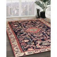 Traditional Red Animal Rug, tr1071