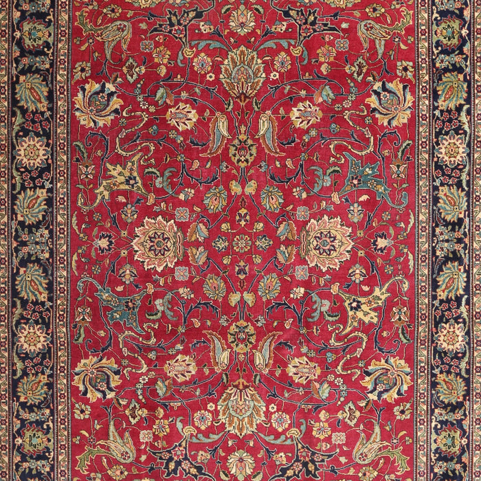 Machine Washable Traditional Orange Salmon Pink Rug, wshtr1078