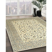 Traditional Dark Almond Brown Persian Rug, tr1081