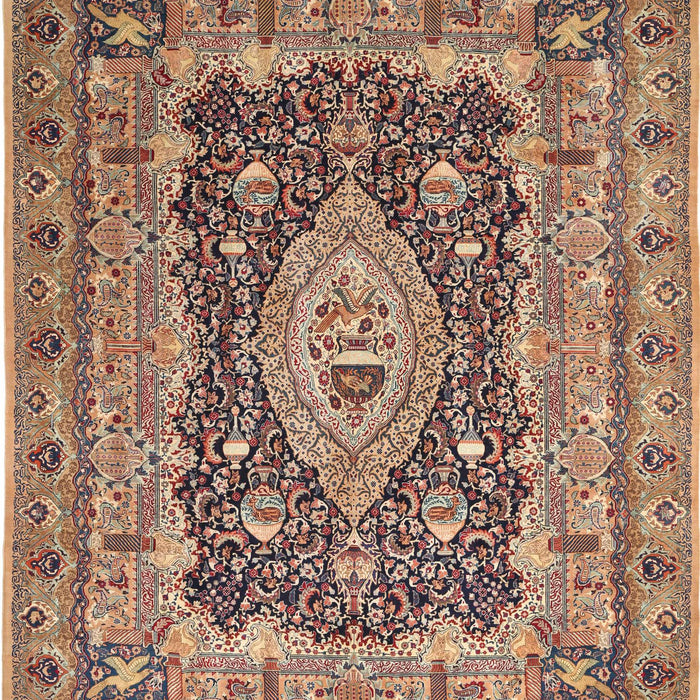 Machine Washable Traditional Sepia Brown Rug, wshtr1084