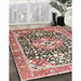 Traditional Brown Persian Rug in Family Room, tr1088