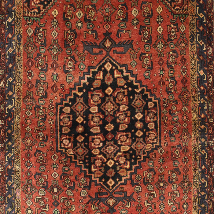 Traditional Saffron Red Persian Rug, tr108