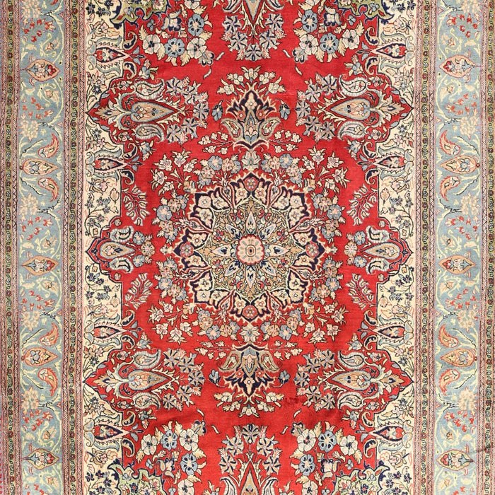 Machine Washable Traditional Brown Rug, wshtr1094