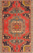 Traditional Bronze Brown Medallion Rug, tr1095