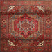 Square Traditional Red Persian Rug, tr109