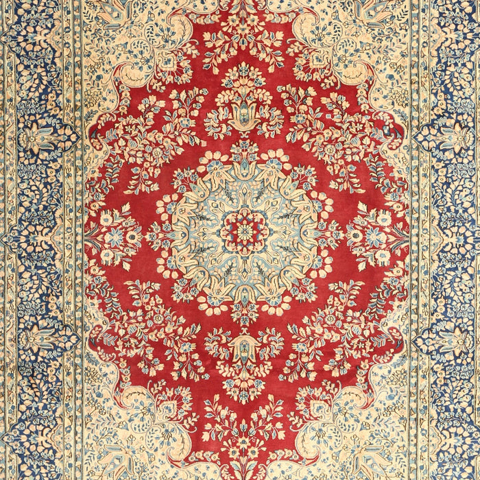 Traditional Sienna Brown Persian Rug, tr1101