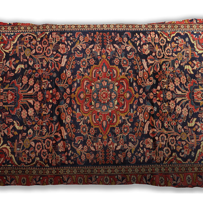 Traditional Classic Rectangular Rust Pink Lumbar Throw Pillow, 13 inch by 19 inch, lbtr1103