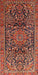 Traditional Rust Pink Persian Rug, tr1103