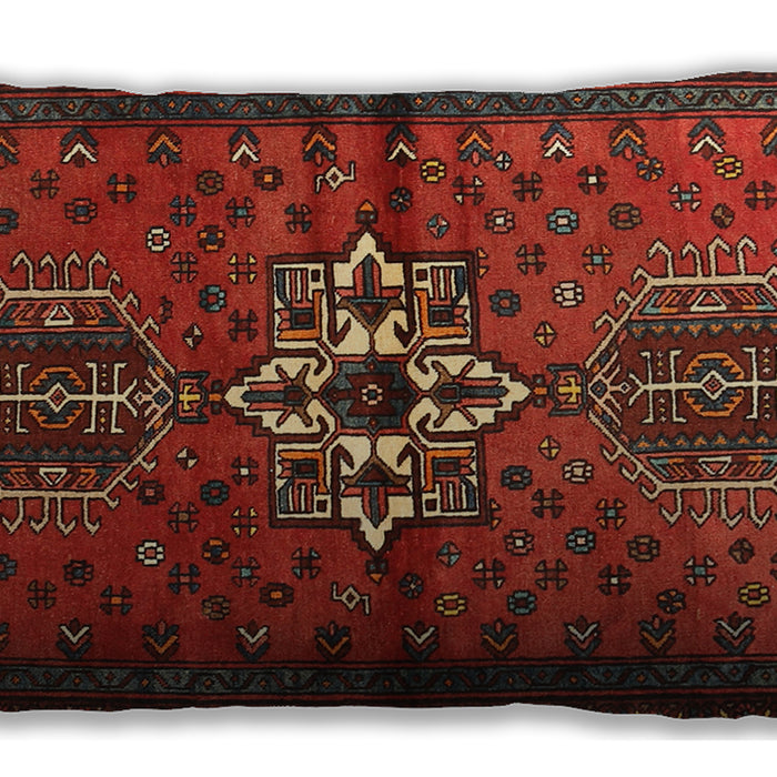 Traditional Classic Rectangular Sienna Brown Lumbar Throw Pillow, 13 inch by 19 inch, lbtr1107