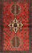 Traditional Sienna Brown Persian Rug, tr1107