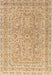 Traditional Chocolate Brown Persian Rug, tr1113