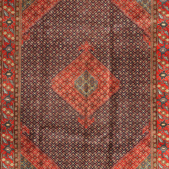 Traditional Rust Pink Persian Rug, tr1114