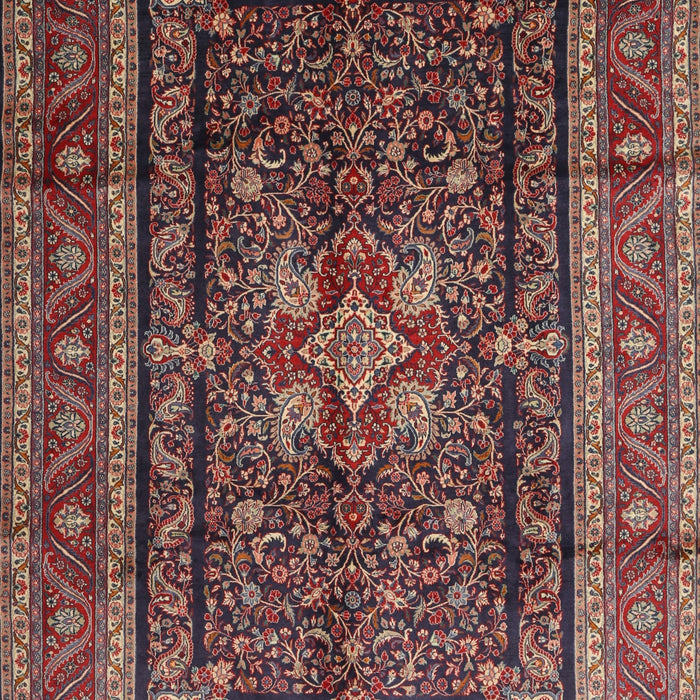 Machine Washable Traditional Orange Salmon Pink Rug, wshtr1117