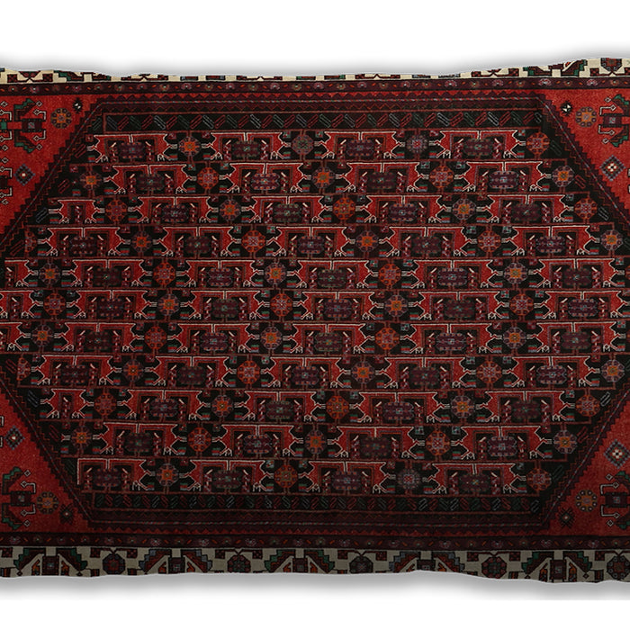 Traditional Classic Rectangular Sepia Brown Lumbar Throw Pillow, 13 inch by 19 inch, lbtr1120