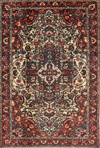 Machine Washable Traditional Dark Almond Brown Rug, wshtr1123