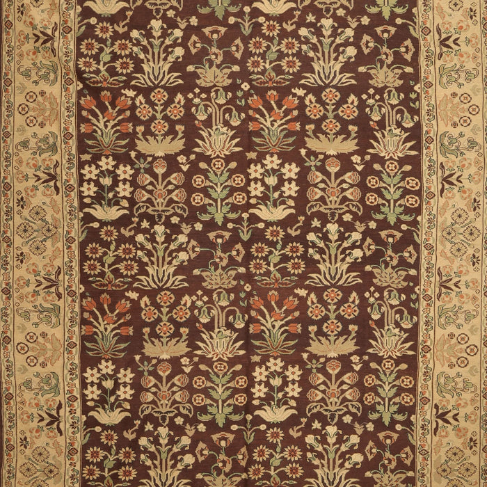Traditional Yellow Persian Rug, tr1124