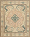 Machine Washable Traditional Orange Brown Rug, wshtr1125