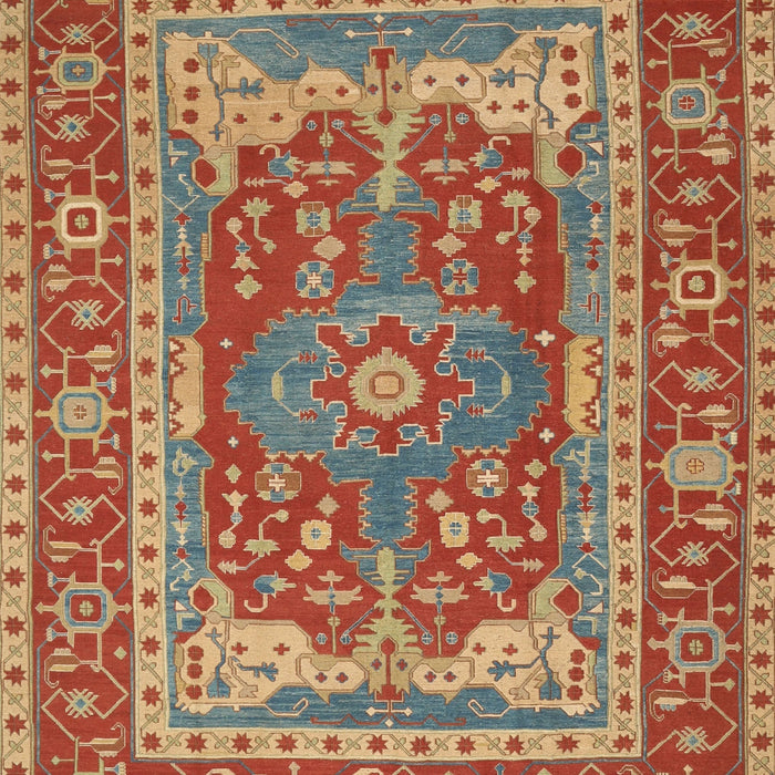 Machine Washable Traditional Brass Green Rug, wshtr1128