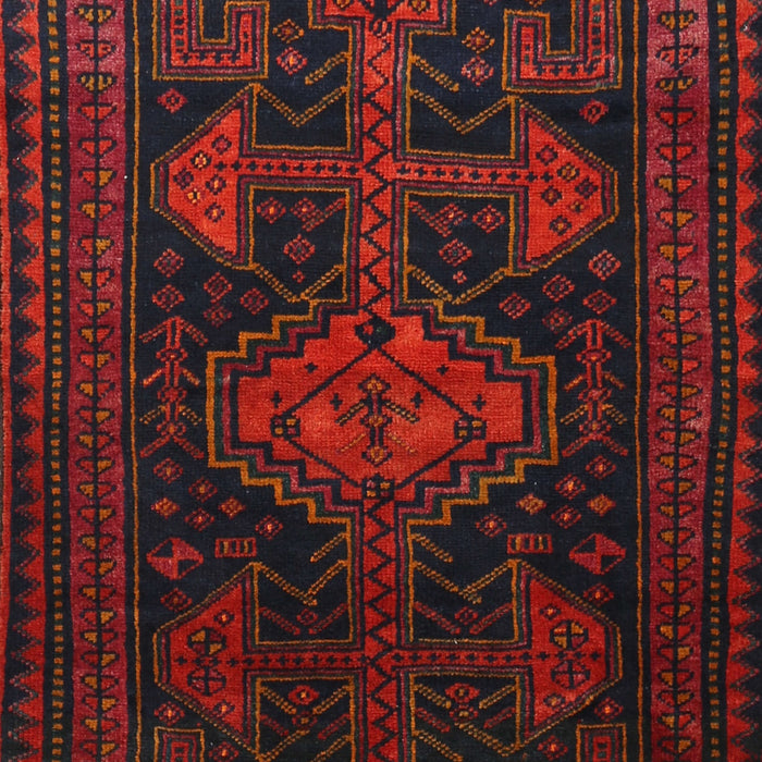 Machine Washable Traditional Bakers Brown Rug, wshtr1129