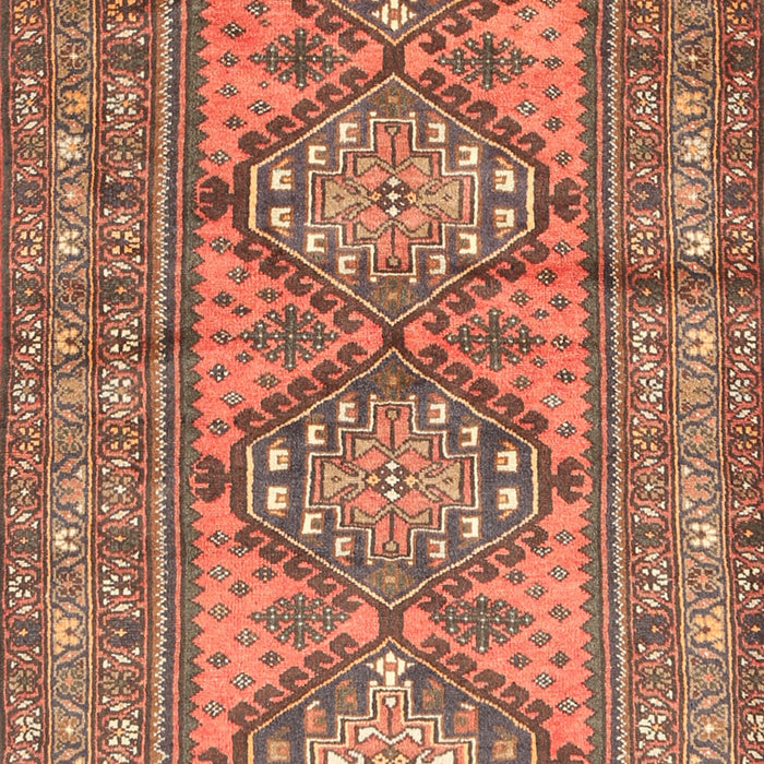 Traditional Fire Brick Red Persian Rug, tr1134
