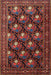 Traditional Sienna Brown Persian Rug, tr1138