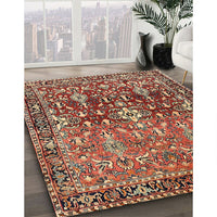 Traditional Red Persian Rug, tr1139