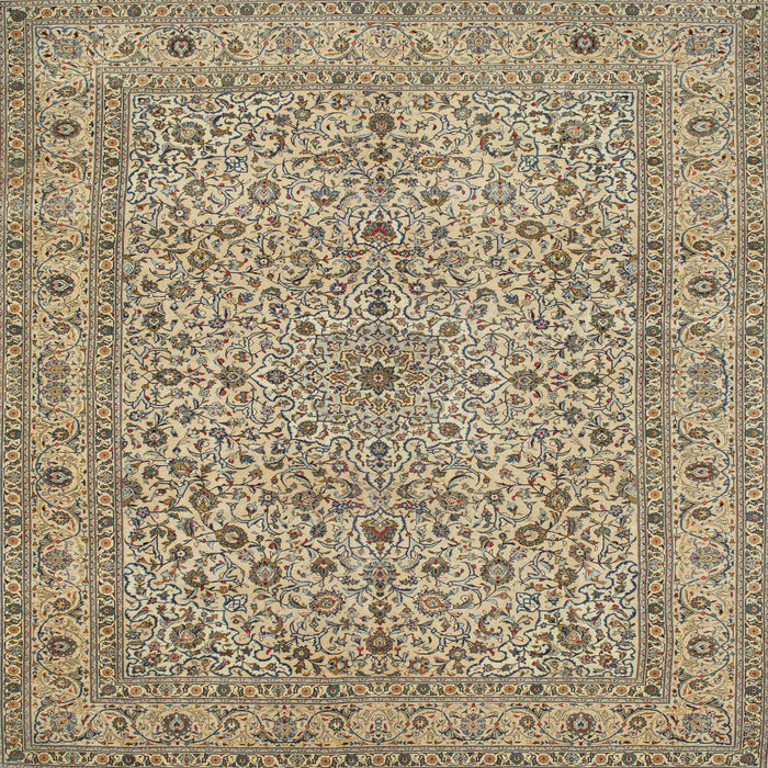Square Traditional Brown Persian Rug, tr113