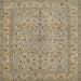 Square Traditional Brown Persian Rug, tr113