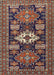 Traditional Orange Salmon Pink Persian Rug, tr1140