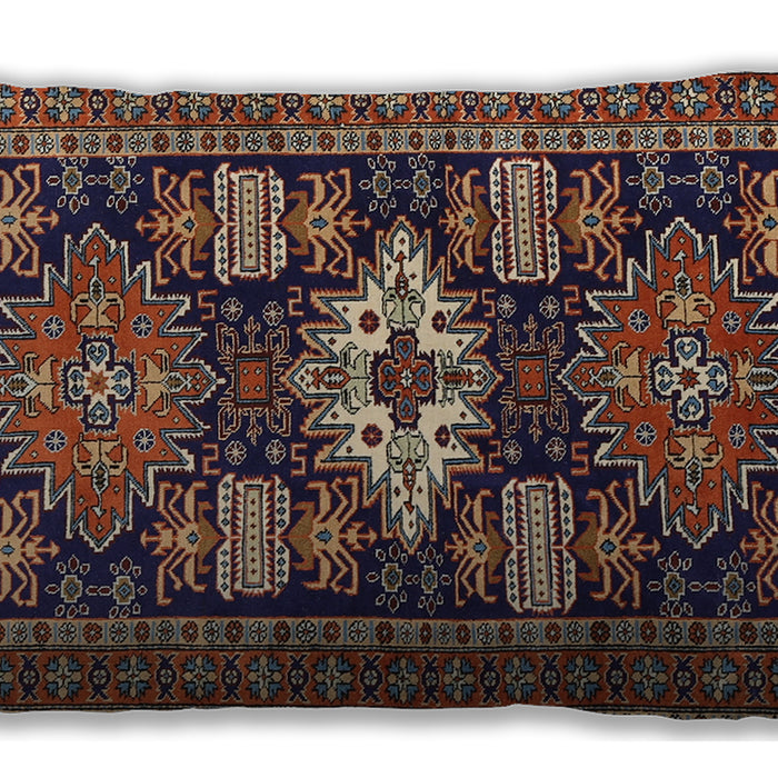 Traditional Classic Rectangular Orange Salmon Pink Lumbar Throw Pillow, 13 inch by 19 inch, lbtr1140