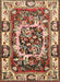 Traditional Saffron Red Persian Rug, tr1141