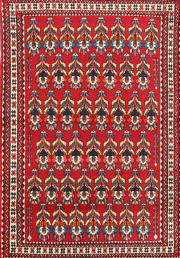 Machine Washable Traditional Dark Almond Brown Rug, wshtr1143