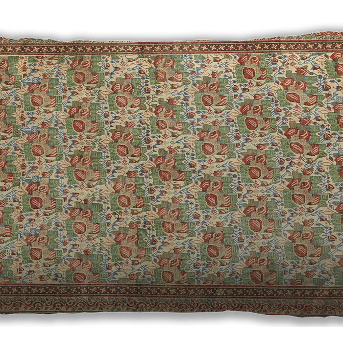 Traditional Classic Rectangular Red Lumbar Throw Pillow, 13 inch by 19 inch, lbtr1145