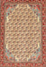 Traditional Mahogany Brown Persian Rug, tr114