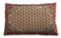 Traditional Classic Rectangular Mahogany Brown Lumbar Throw Pillow, 13 inch by 19 inch, lbtr114