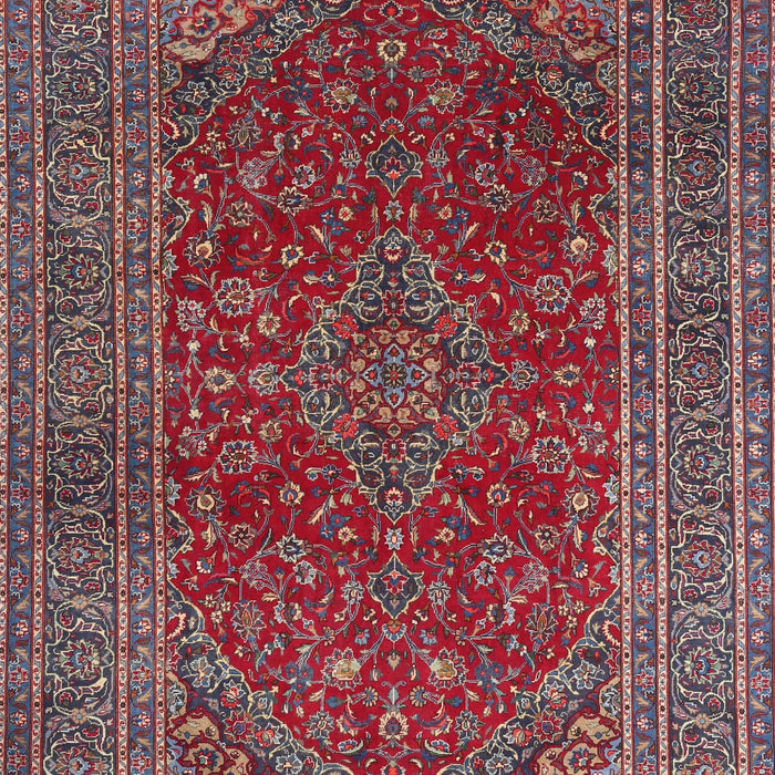 Traditional Rose Purple Medallion Rug, tr1156