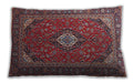 Traditional Classic Rectangular Rosy Pink Lumbar Throw Pillow, 13 inch by 19 inch, lbtr1157