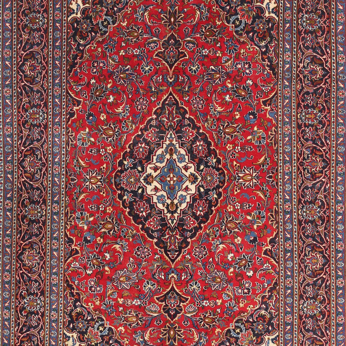 Traditional Rose Purple Medallion Rug, tr1159