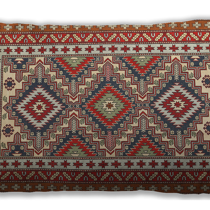 Traditional Classic Rectangular Light French Beige Brown Lumbar Throw Pillow, 13 inch by 19 inch, lbtr1163
