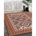 Traditional Light French Beige Brown Persian Rug in Family Room, tr1163